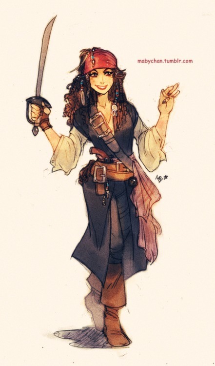 DEC5 FAF Genderbent Pirates