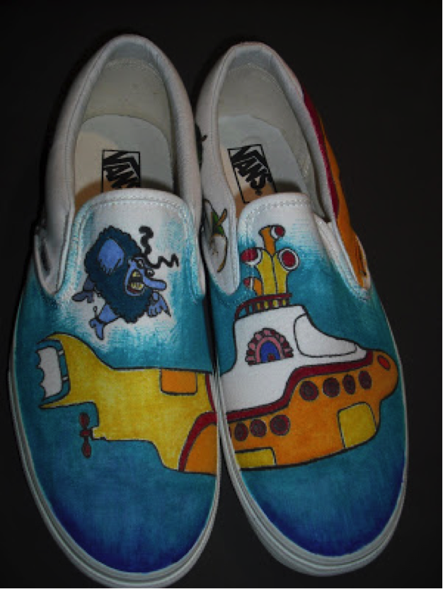 vans shoe art