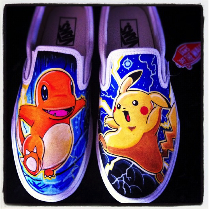 pokemon shoes vans